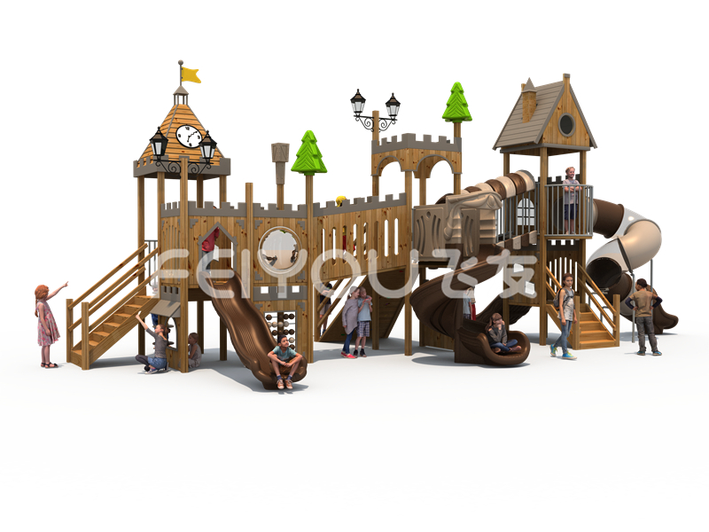 FY264-02地產(chǎn)兒童木制游樂設(shè)備—游樂園實(shí)木游樂玩具